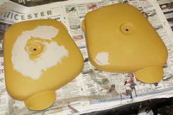 Semi restored panels