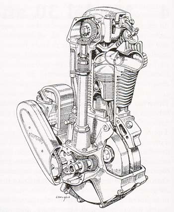 1930  Racing Engine