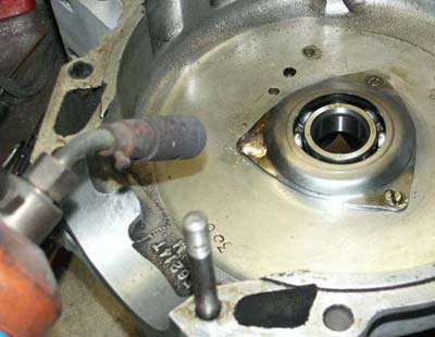 Soldering over the screws