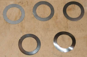 Mainshaft shims