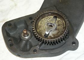Manx Timing Cover Inside