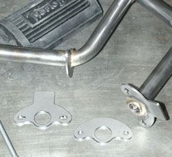 Manx Footrest Hanger Plates plates