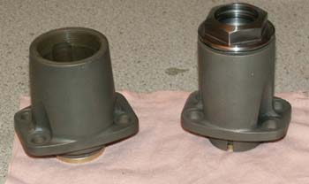Light grey bevel castings