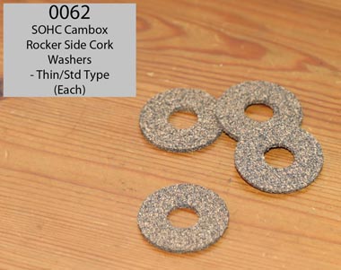 SOHC Cambox Cork Side Washers