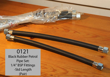 Std Size Black Petrol Pipe