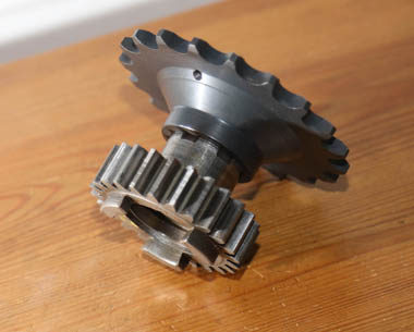 Deep Recess Sprocket on Sleeve Gear