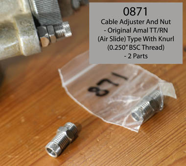Amal TT and RN Air Slide Cable Adjuster