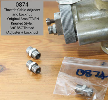 Amal TT and RN Throttle Cable Adjuster