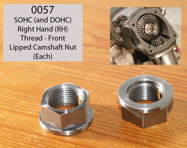SOHC Cambox Lipped Camshaft Nut