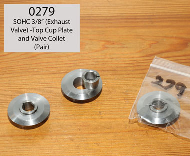 0279 Exhaust Valve Top Cup Plates