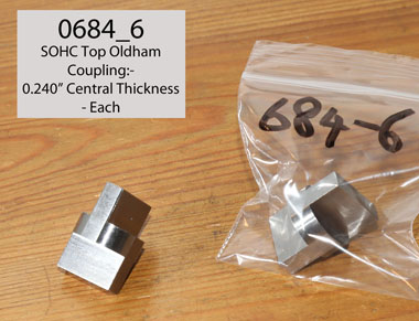 Oldham Coupling 240 thou thickness