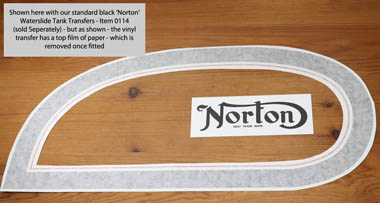 1950s Featherbed Manx Tank Linng