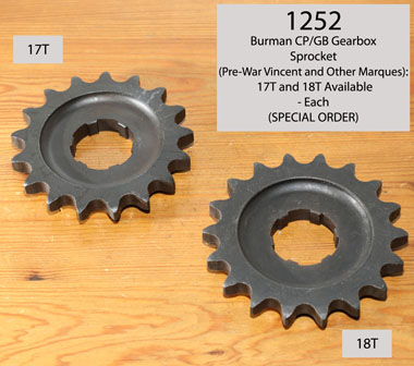 0801 Gearbox Sprocket Left Hand Thread Nut