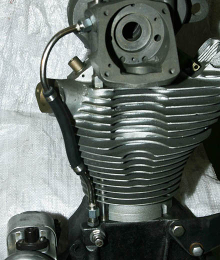 SOHC Cambox Feed Pipe