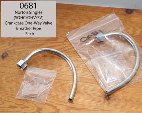 Crankcase One Way Valve Breather Pipe
