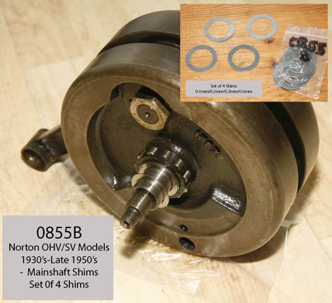 OHV and SV Crankshaft Shim