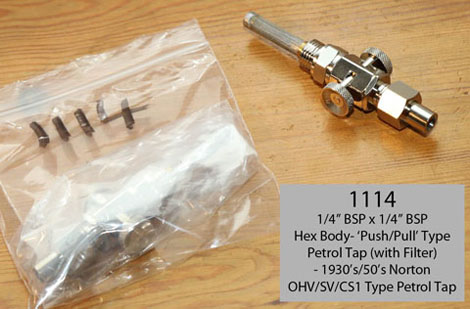 Hexagonal Push/Pull Petrol Tap