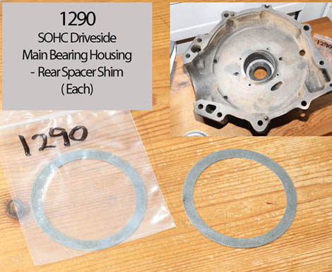 SOHC Main Bearing Distance Piece Shim